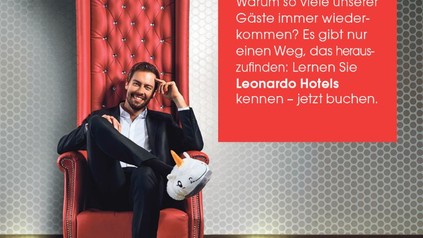 Die neue Werbekampagne der Leonardo Hotels: Warum so viele unserer Gäste immer wiederkommen? Es gibt nur einen weg, das herauszufinden: Lernen Sie Leonardo Hotels kennen - jetzt buchen.