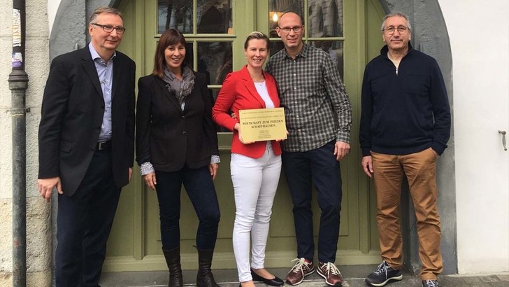 René Grüter, Flurina Pescatore, Denkmalpflege Schaffhausen, Heidi und Fabrice Bischoff, Niklaus Ledergerber ICOMOS Suisse