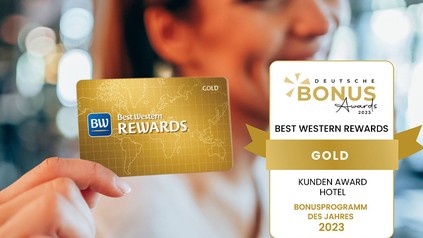 BWH Hotels erhielt bei den Deutschen Bonus Awards eine Auszeichnung. (Foto: © BHW Hotels Central Europe)