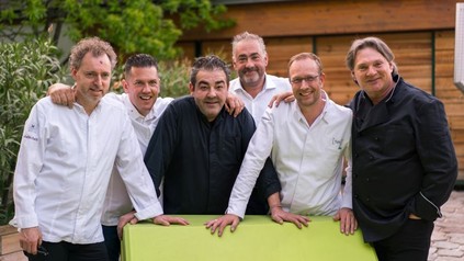 Juan Amador, Sven Elverfeld, Jacob Jan Boerma, Juan Amador, Hans Reisetbauer, Nils Henkel und Heinz Hanner