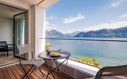 Ausblick aus dem Campus Hotel Hertenstein