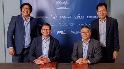 Ascott und VIE Trust Real Estate Group unterzeichnen die neue Vereinbarung