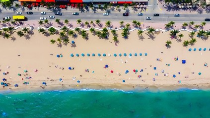 Strandabschnitt animiert